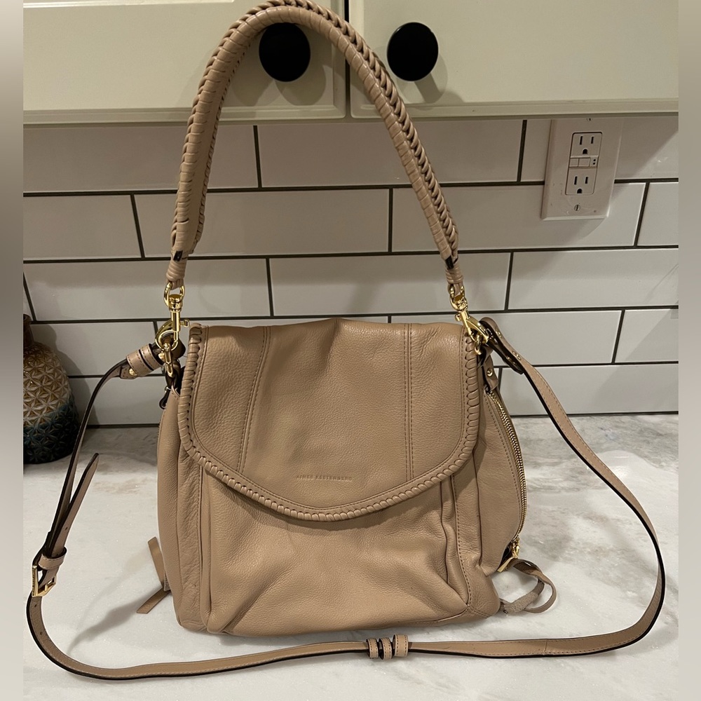 Aimee Kestenberg All For Love Bag in light beige/cream color
